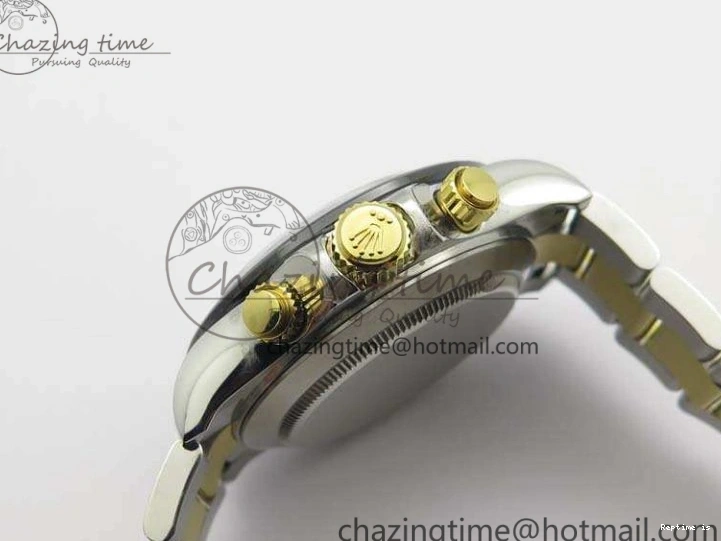 1231 WellDesigned Daytona SS YG Ceramic Bezel JH Best Edition Sliver Gray Dial On SS YG Bracelet A 3532